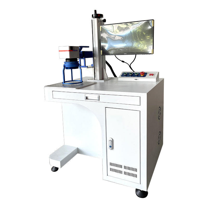 Cabinet integrated fiber laser marking machine