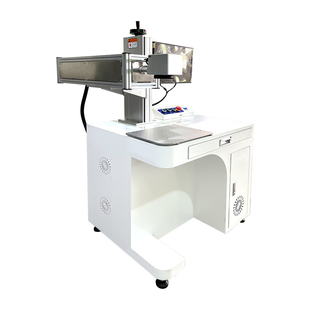 30 W cabinet carbon dioxide glass tube laser marking machine