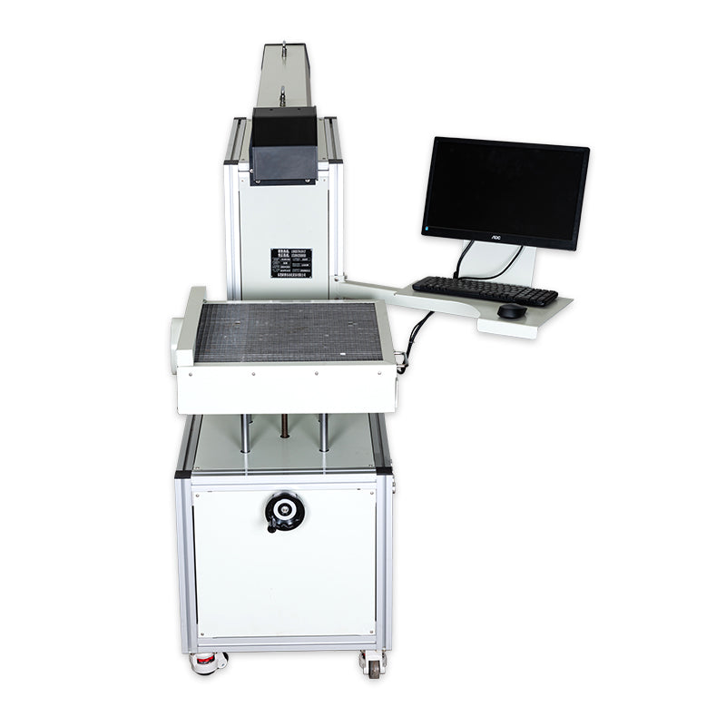 80 W CO2 glass tube laser marking machine 600*600 marking area