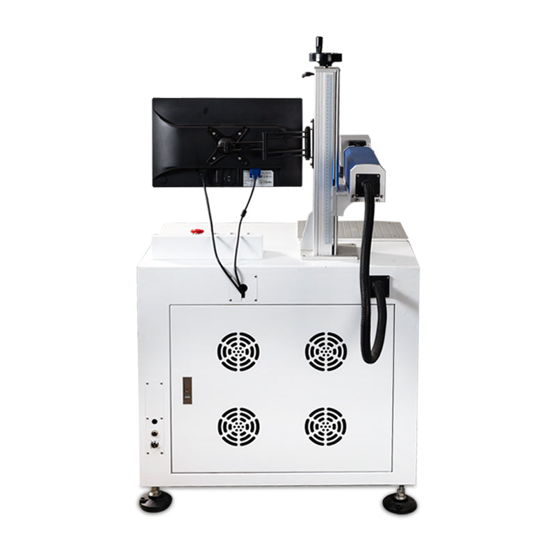 Cabinet integrated fiber laser marking machine