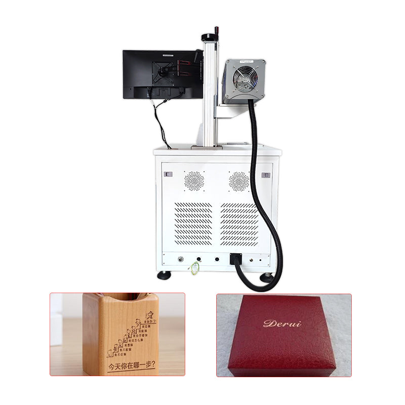 Cabinet carbon dioxide radio frequency laser marking machine