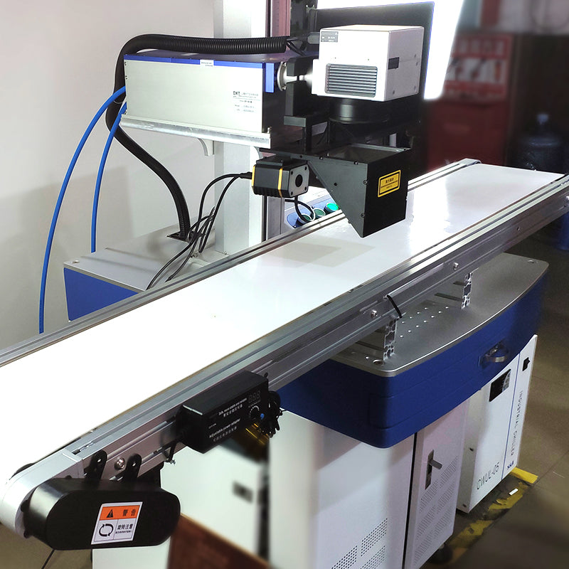 Uv visual positioning pipeline laser marking machine