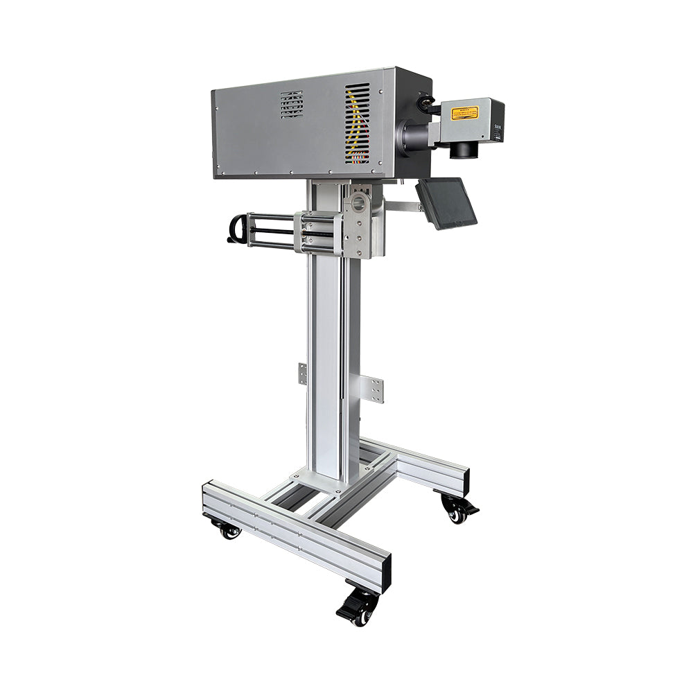 On-line flying laser marking machine