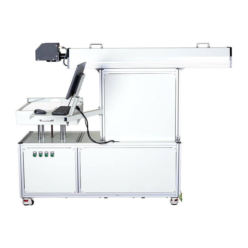 80 W CO2 glass tube laser marking machine 600*600 marking area