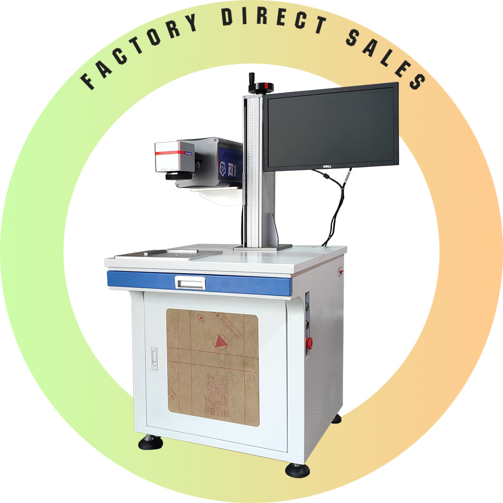 Cabinet carbon dioxide radio frequency laser marking machine